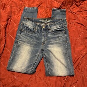 American Eagle Outfitters super stretch jegging -size 6 regular